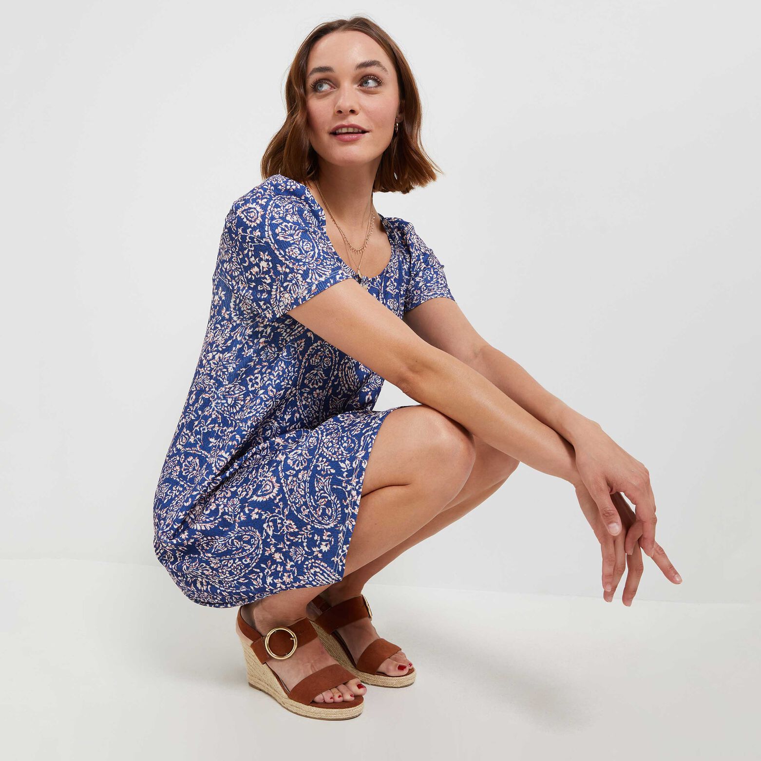 Robe courte femme