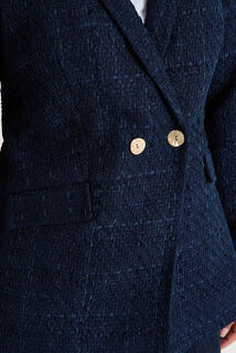 Blazer en tweed femme