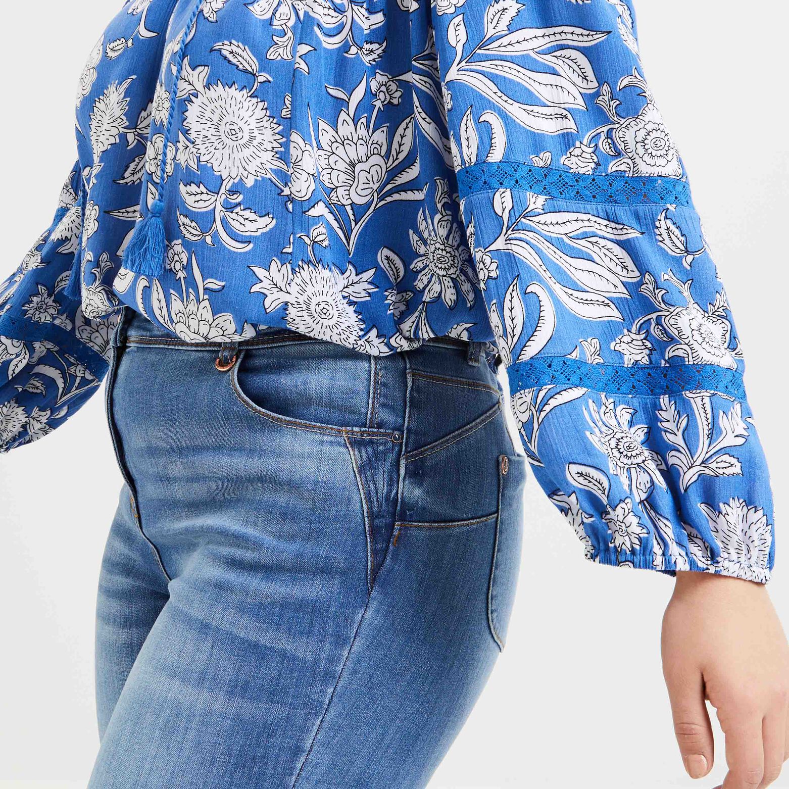 Blouse imprimée femme