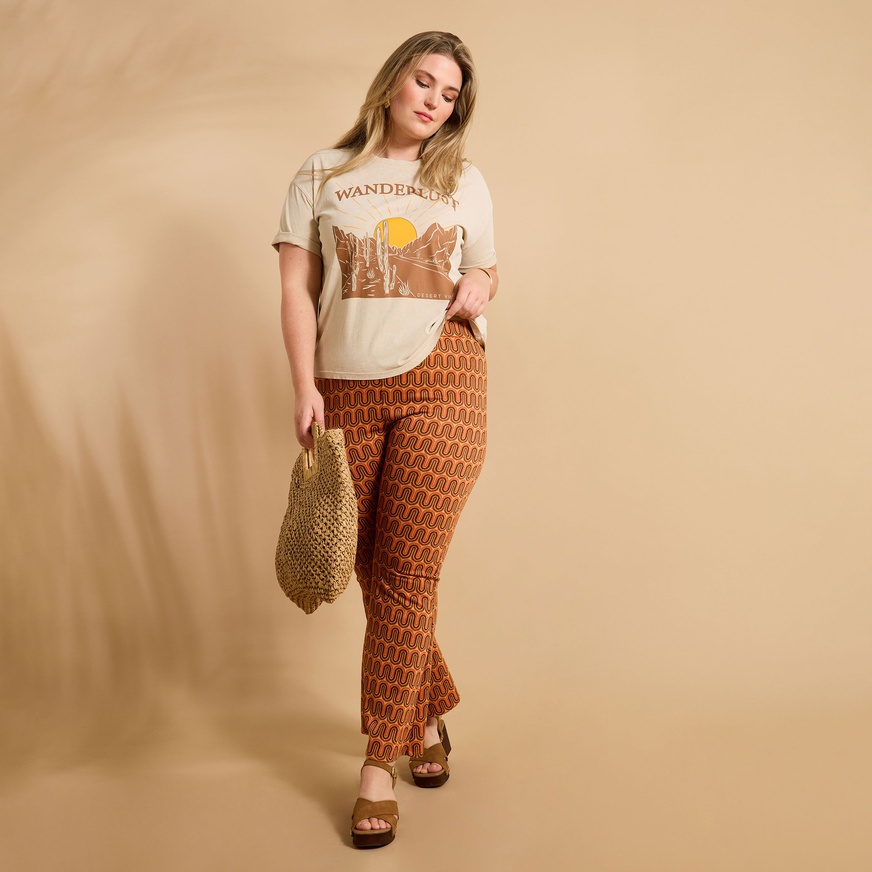 Pantalon en maille femme