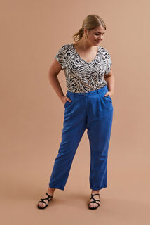 Tshirt viscose et lin femme