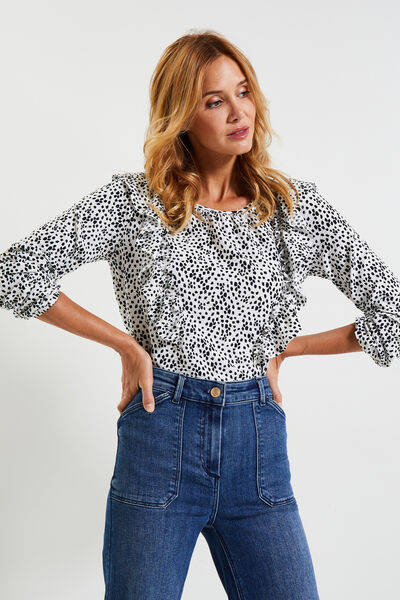 Tshirt col rond femme