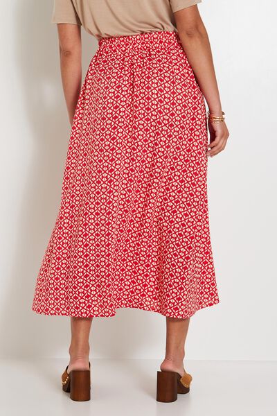 Jupe imprimée femme