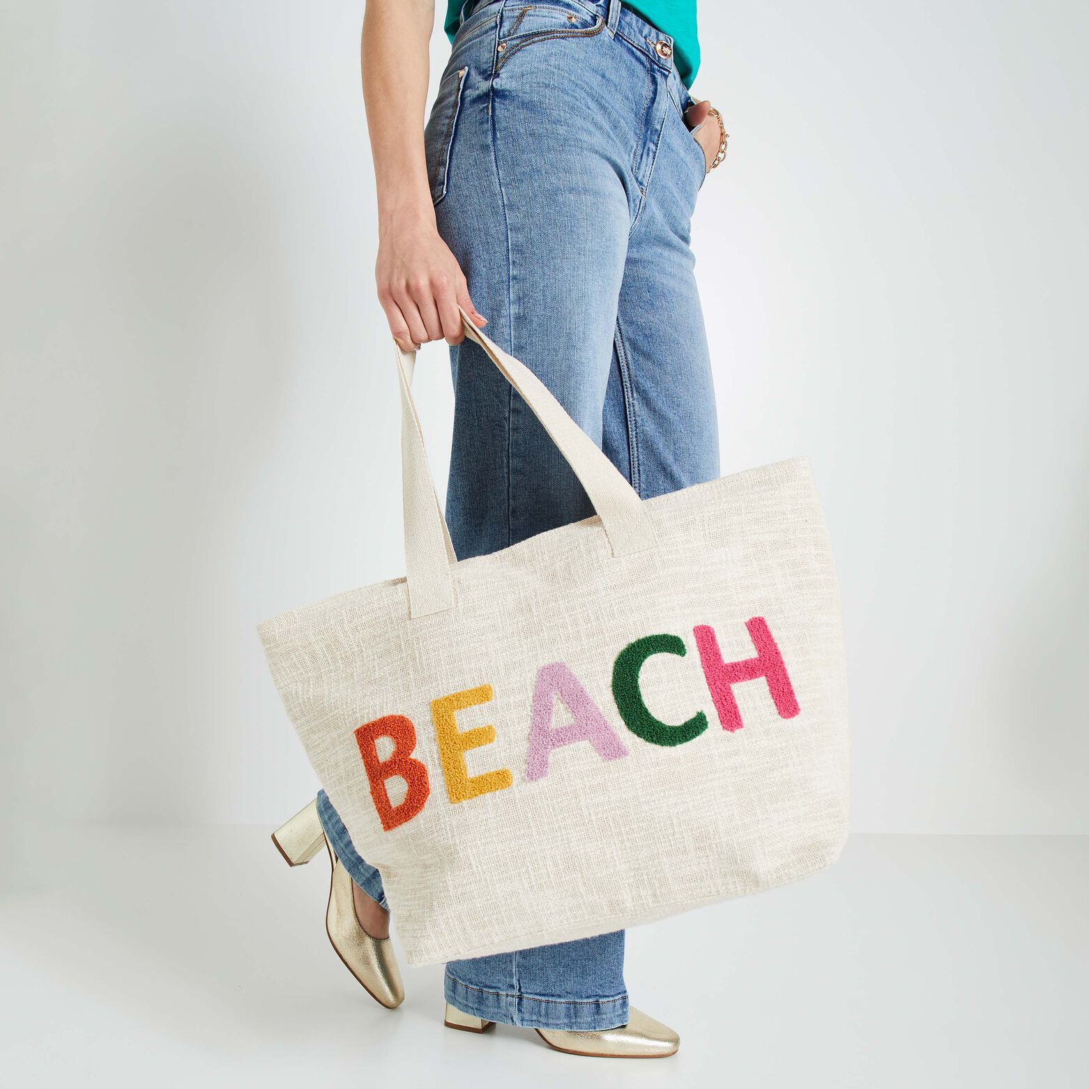 Sac cabas en toile femme