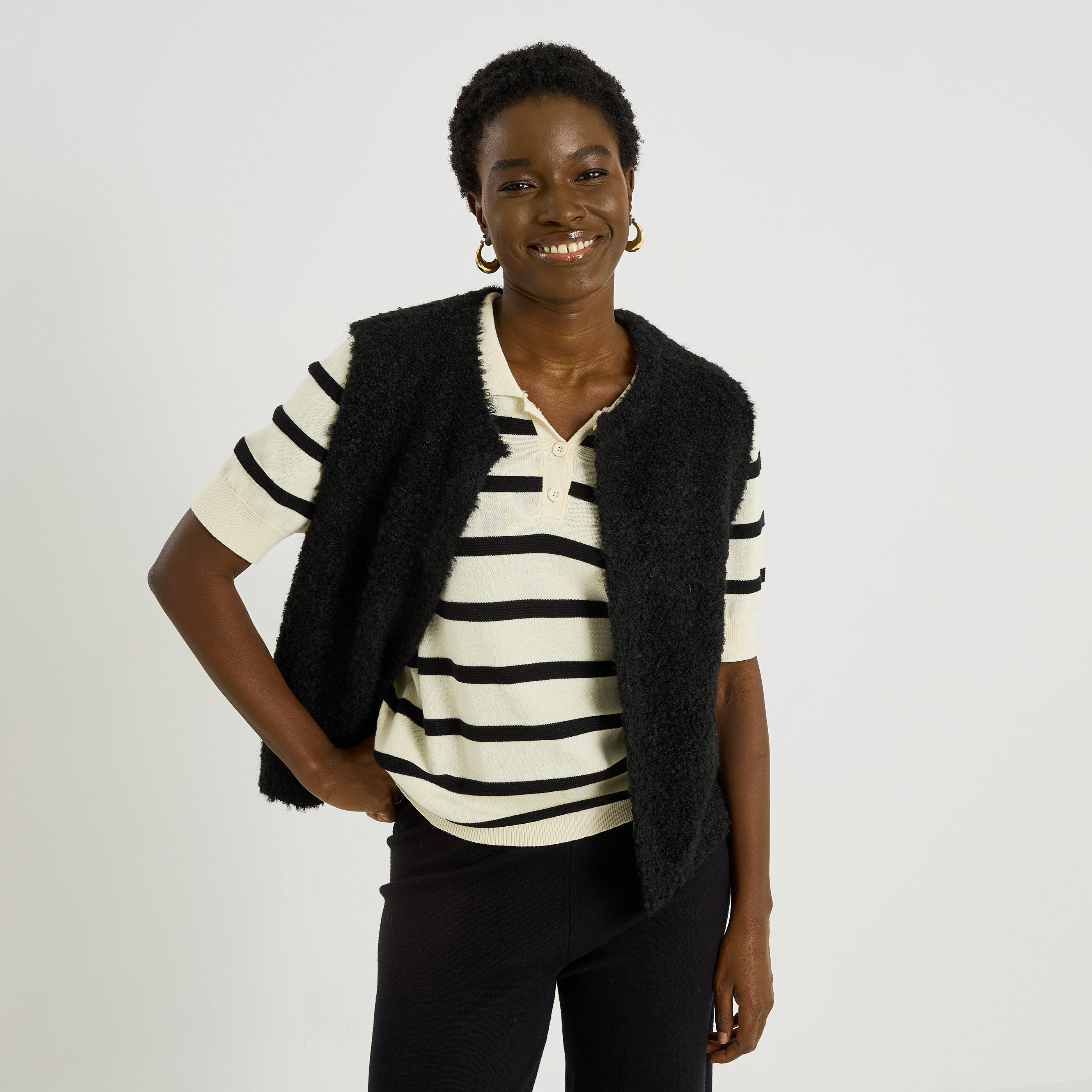 Gilet sans manches femme