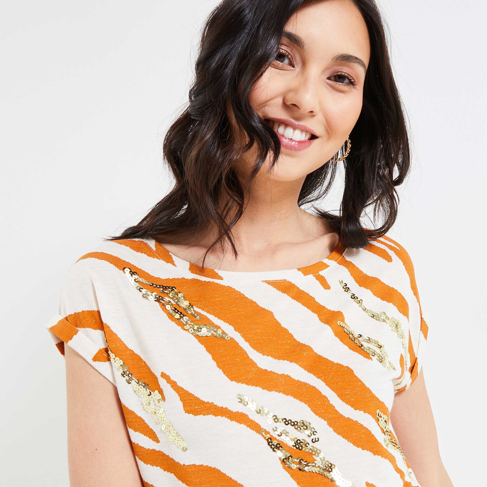 Tshirt imprimé femme