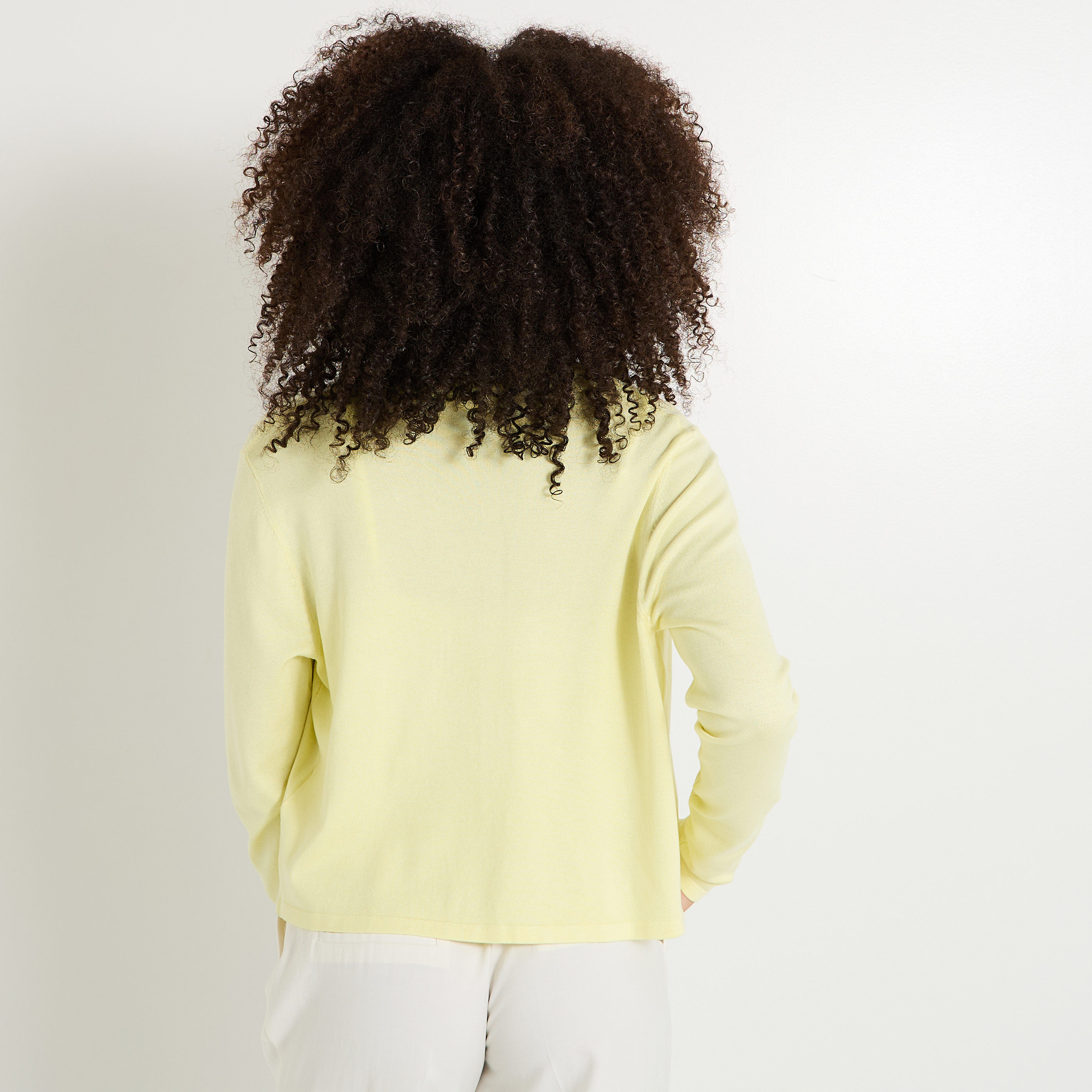 Gilet manches longues femme