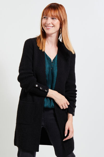 Gilet long femme