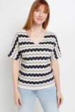 Pull ajouré femme