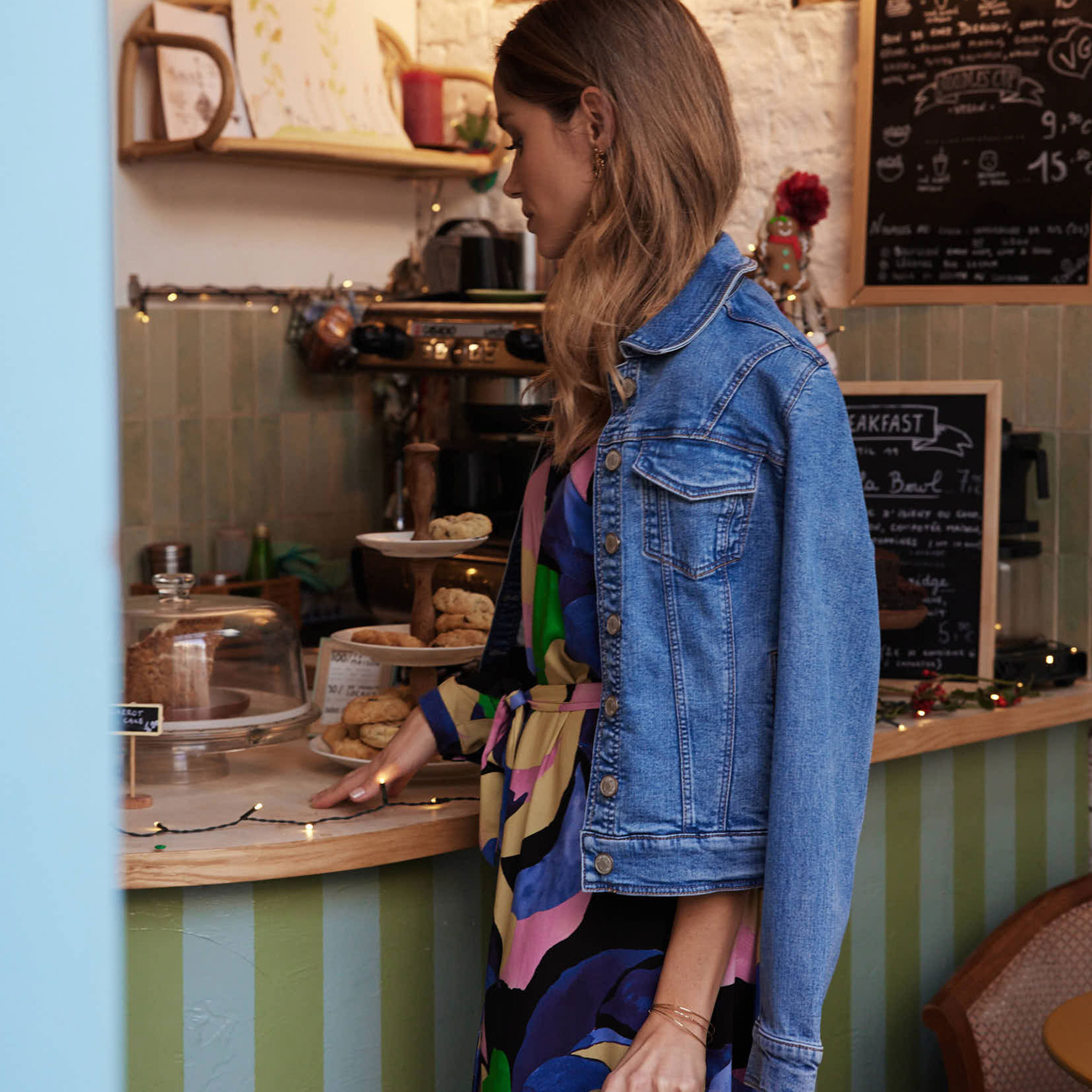 Veste en jean femme Graindemalice
