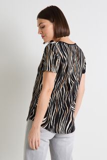 T-shirt col V femme