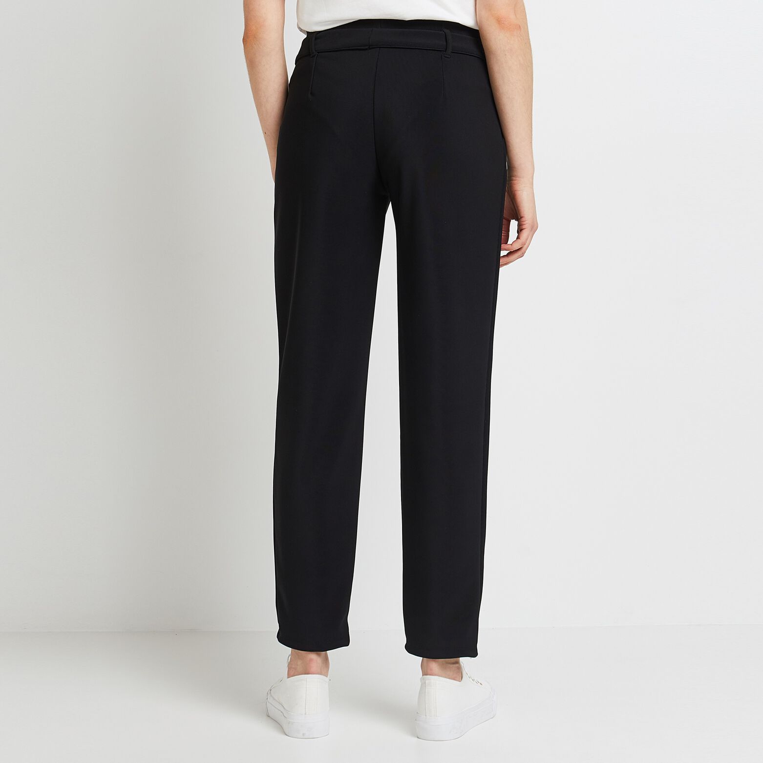Pantalon paperbag femme