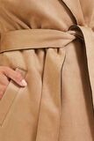 Trench suedine femme