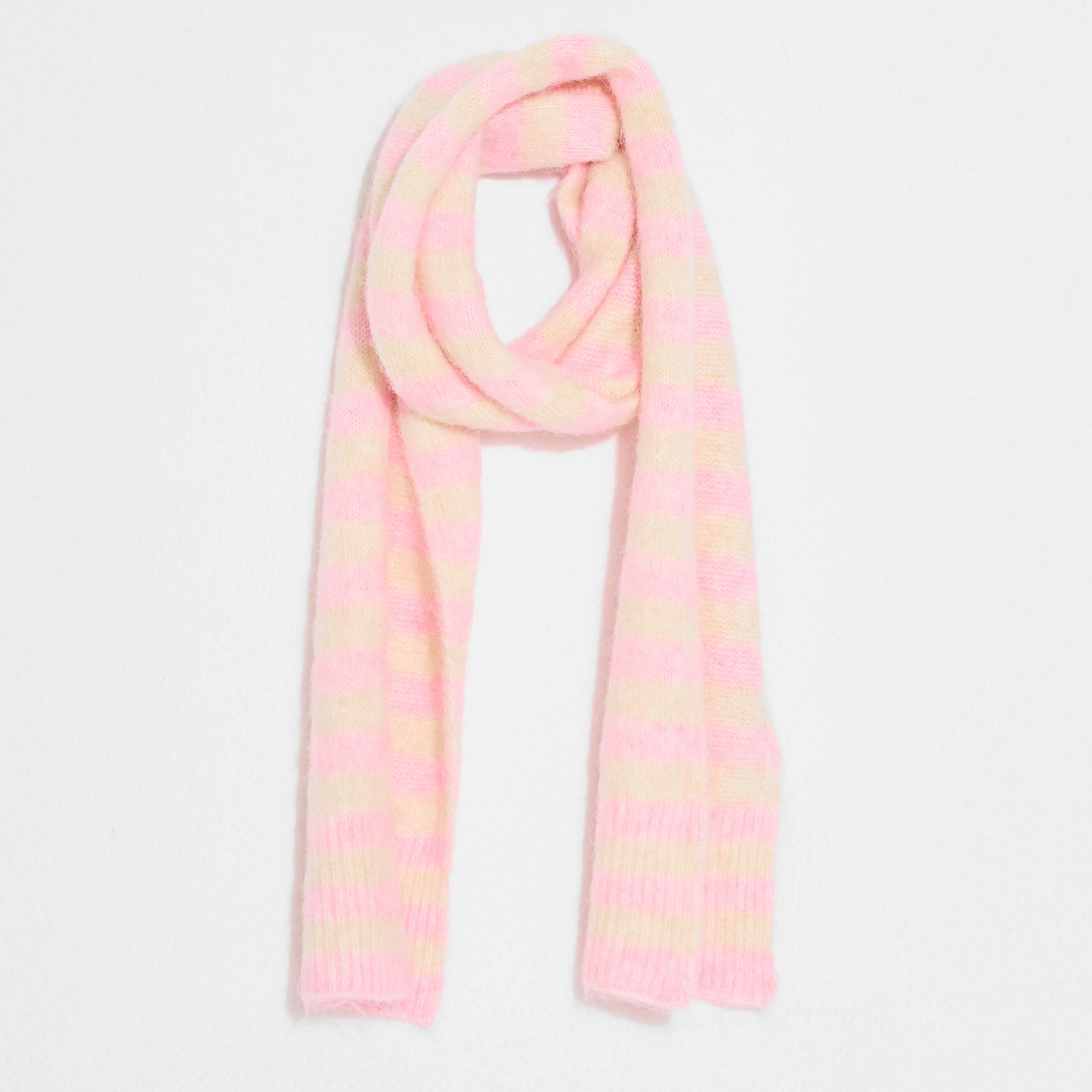 &Eacute;charpe ray&eacute;e en maille femme