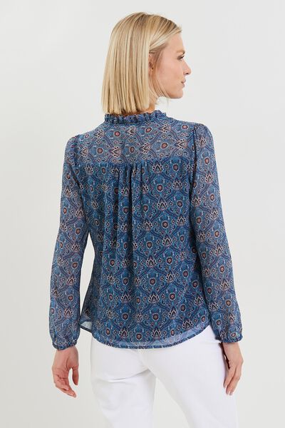 Blouse imprimée femme