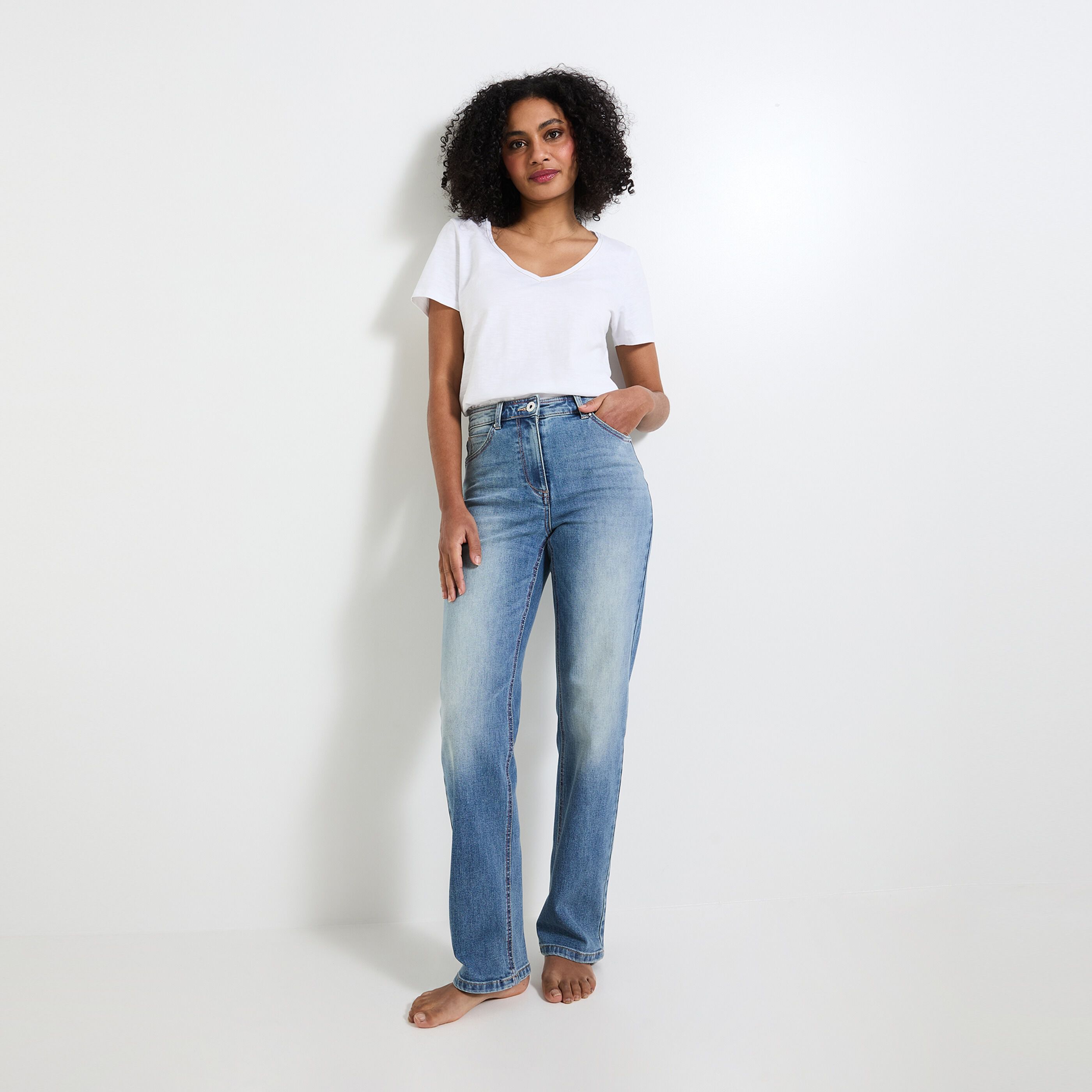 Jean droit LIMA D02 femme