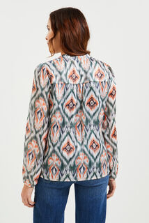 Blouse imprimée femme