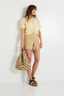 Chemise rayée femme