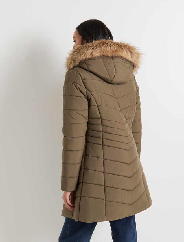 Doudoune mi-longue femme
