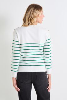 Pull col bateau femme