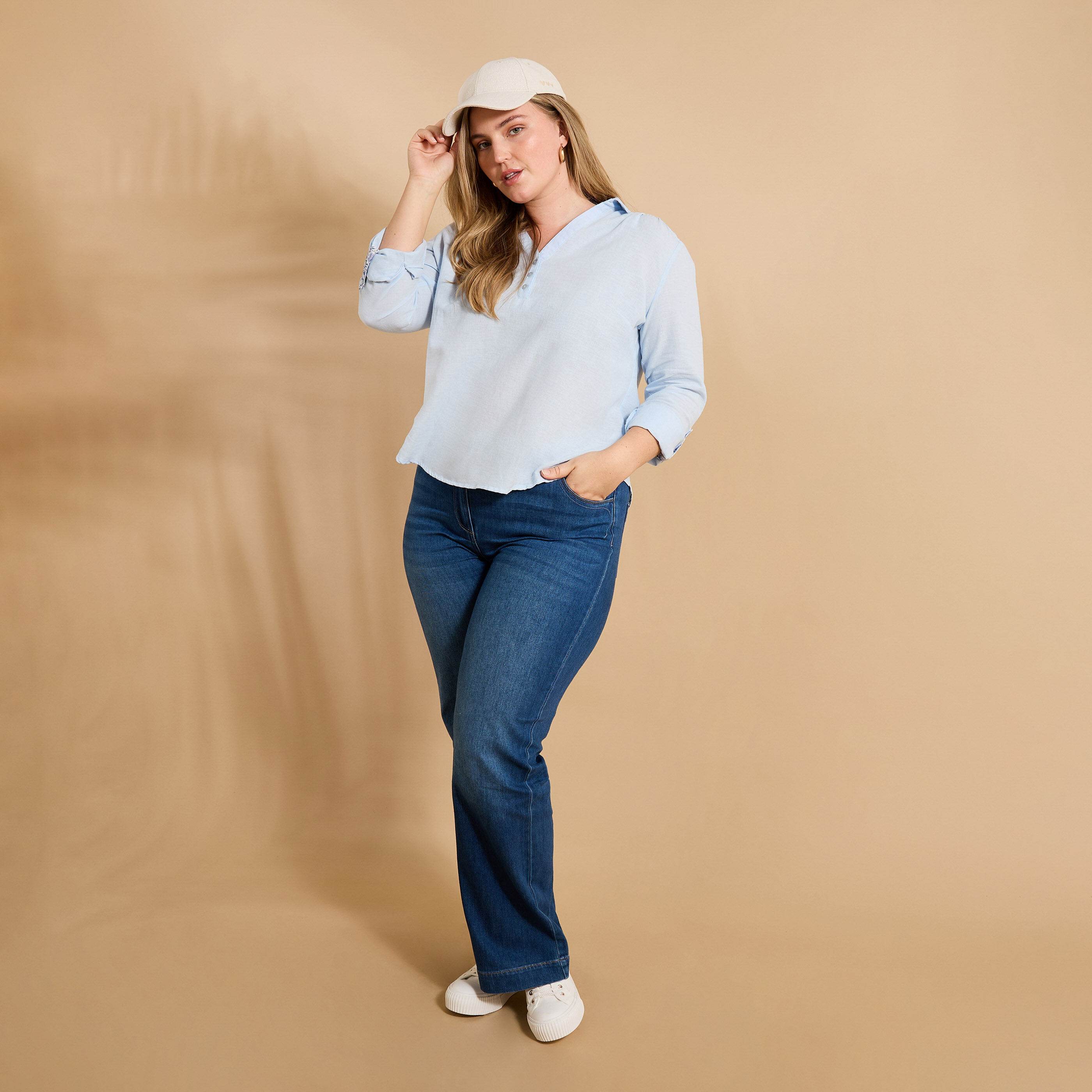 Blouse col chemise femme
