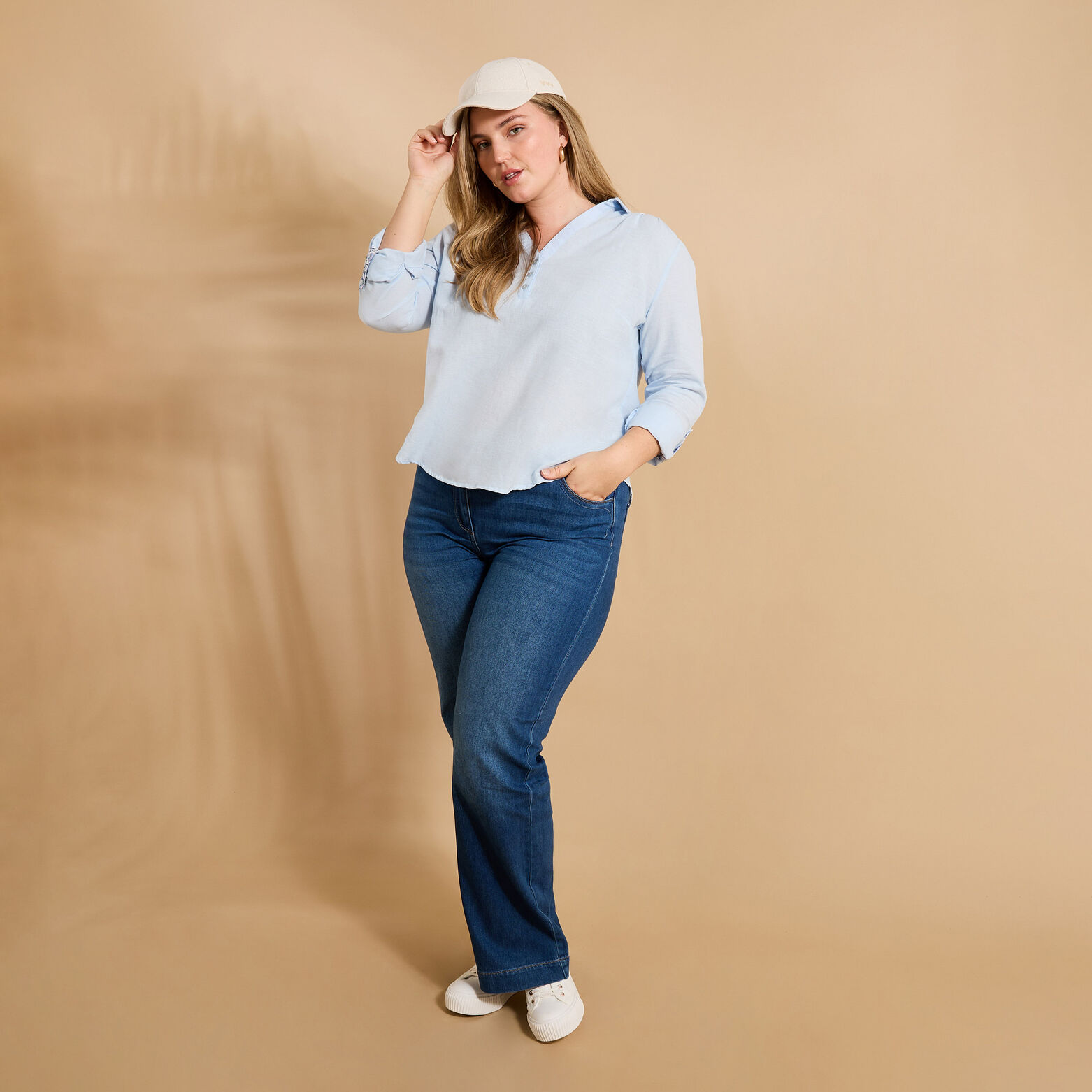 Blouse col chemise femme