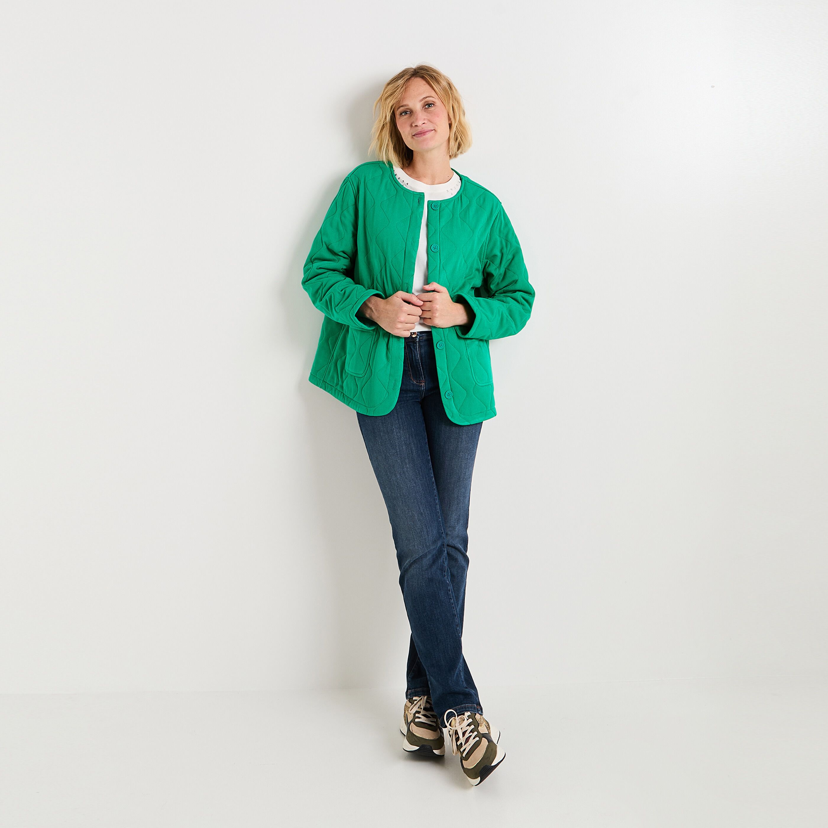 Veste matelass&eacute;e femme