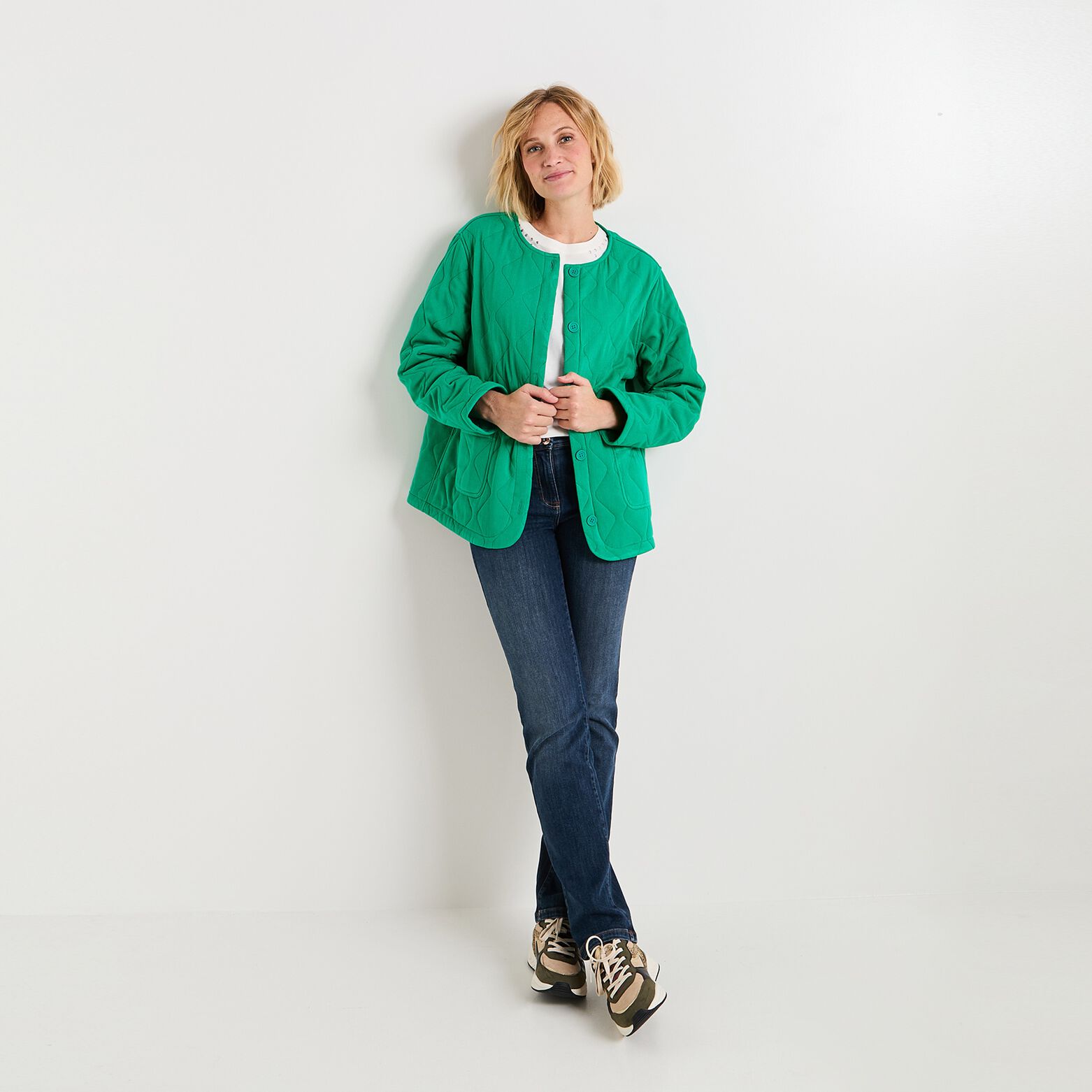 Veste matelassée femme