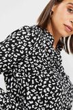 Chemise imprimée femme