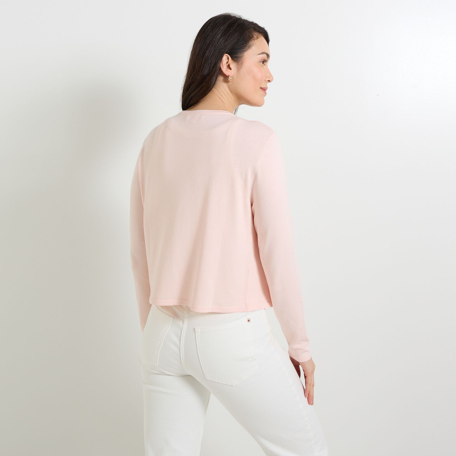 Gilet col V femme