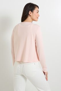 Gilet col V femme