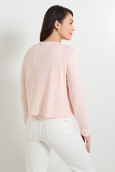 Gilet col V femme