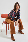 Blouse fleurie femme