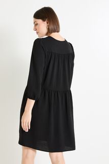 Robe manches 3/4 femme