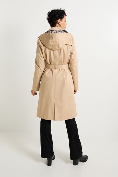 Trench long femme