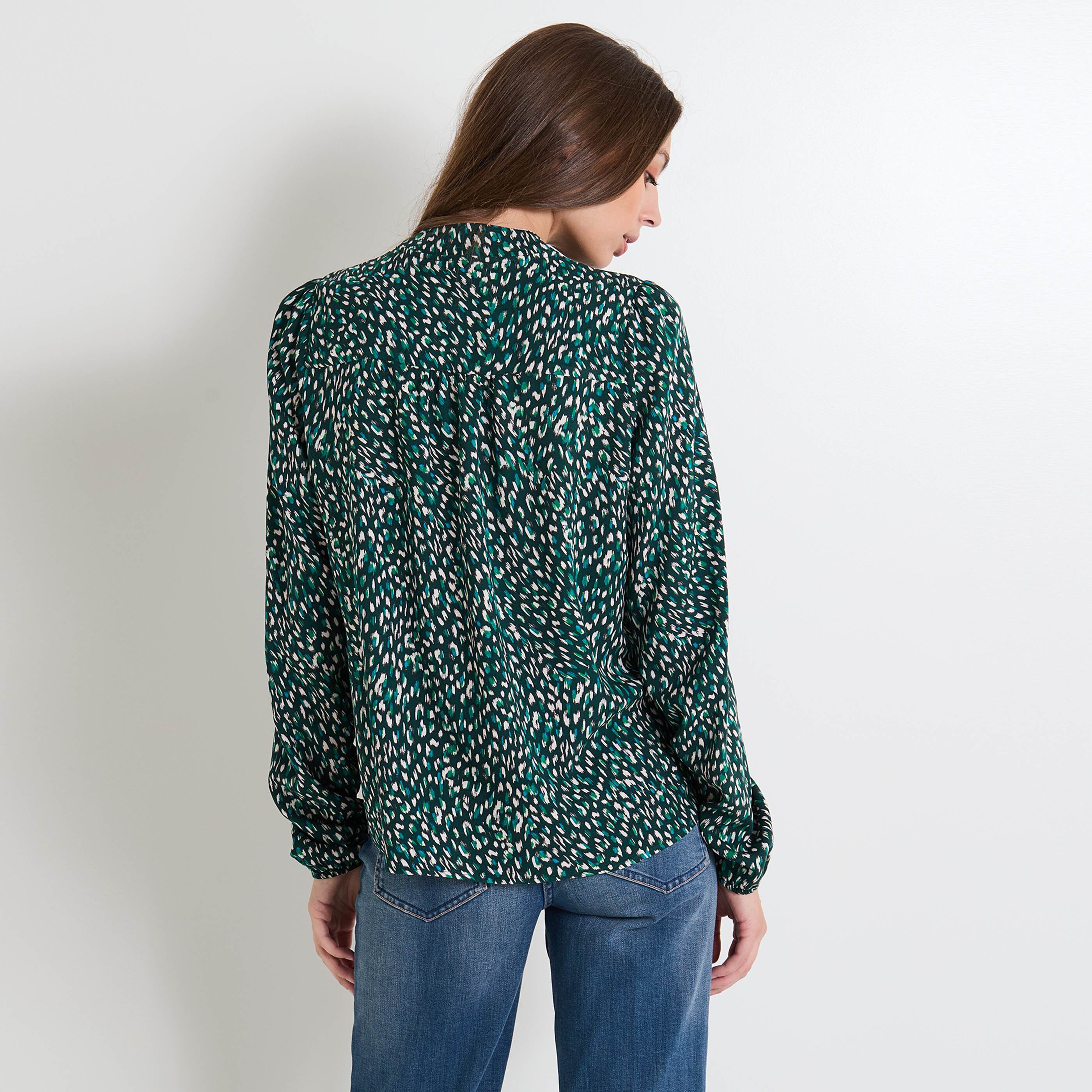 Blouse imprim&eacute;e femme