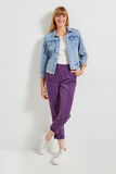 pantalon velours côtelé femme