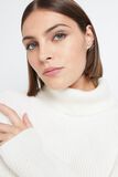 Pull col roulé uni femme