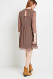 Robe en voile imprimée femme