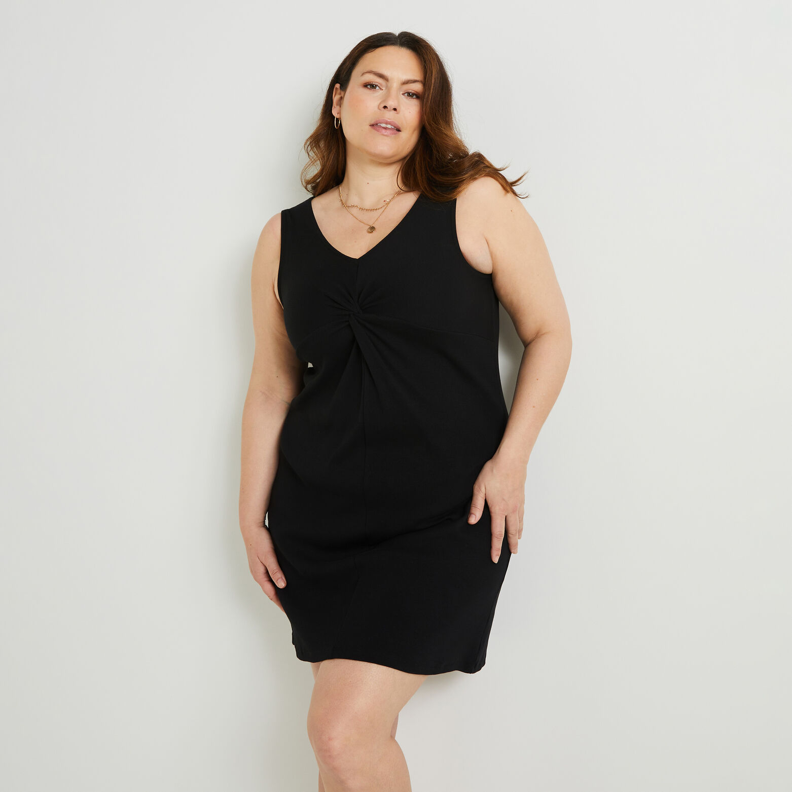 Robe maille femme