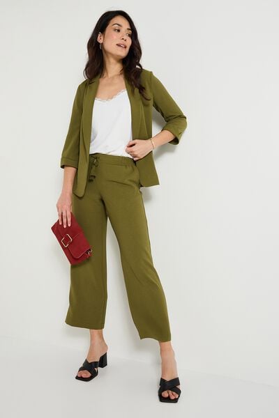 Pantalon large fluide femme