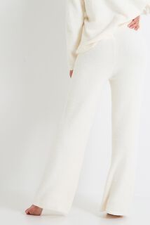 Pantalon de pyjama fluffy femme
