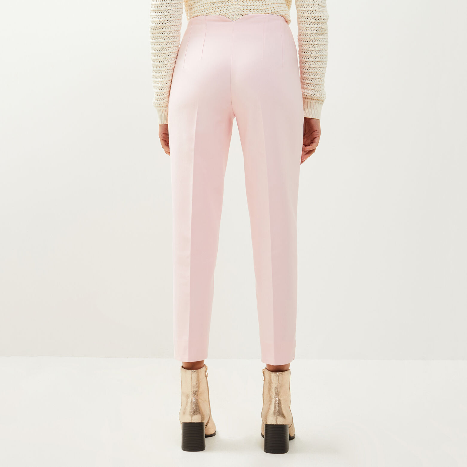 Pantalon cigarette femme