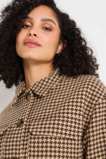 Blouson carreaux femme
