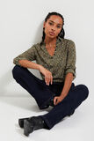 Blouse imprimée femme