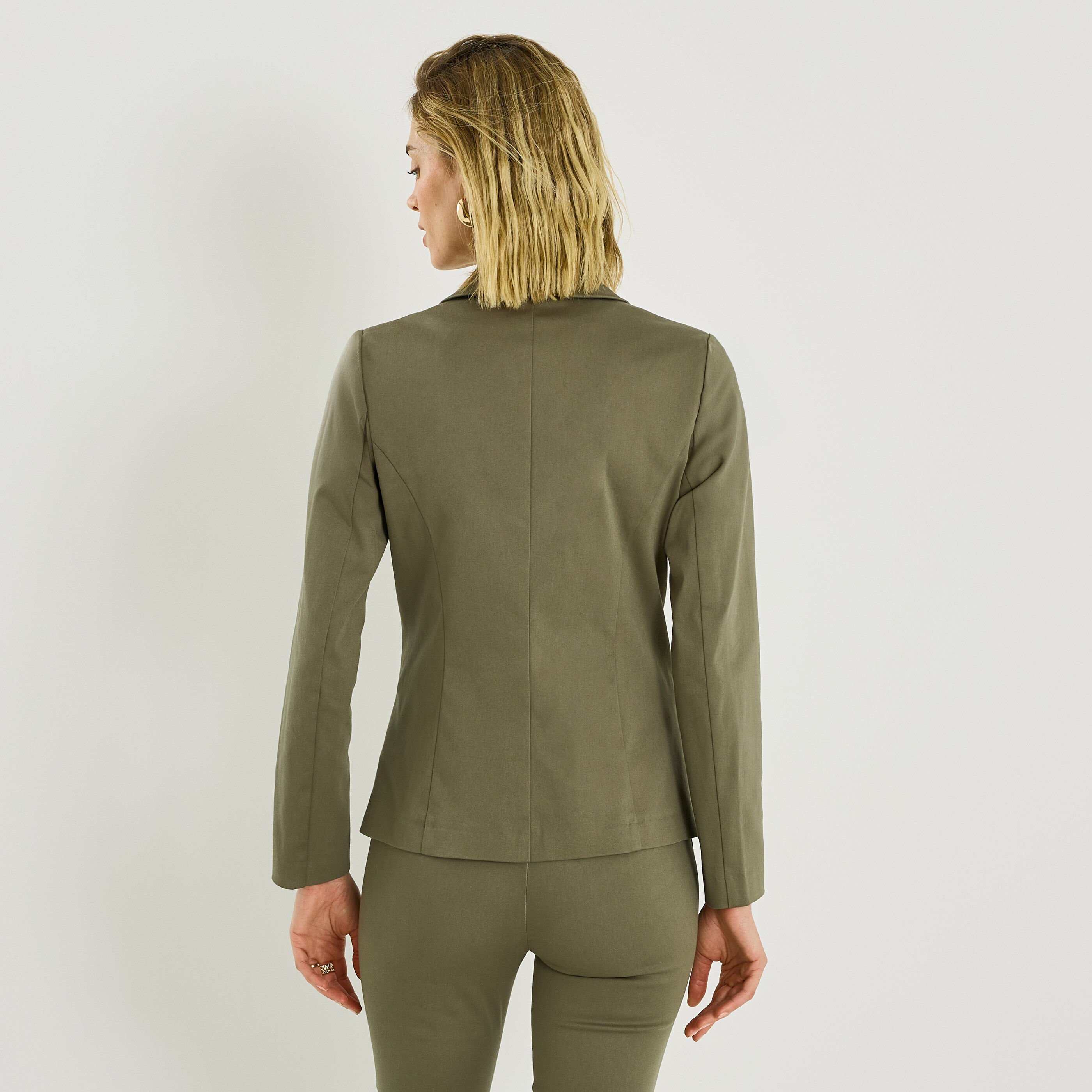 Veste blazer structur&eacute;e femme