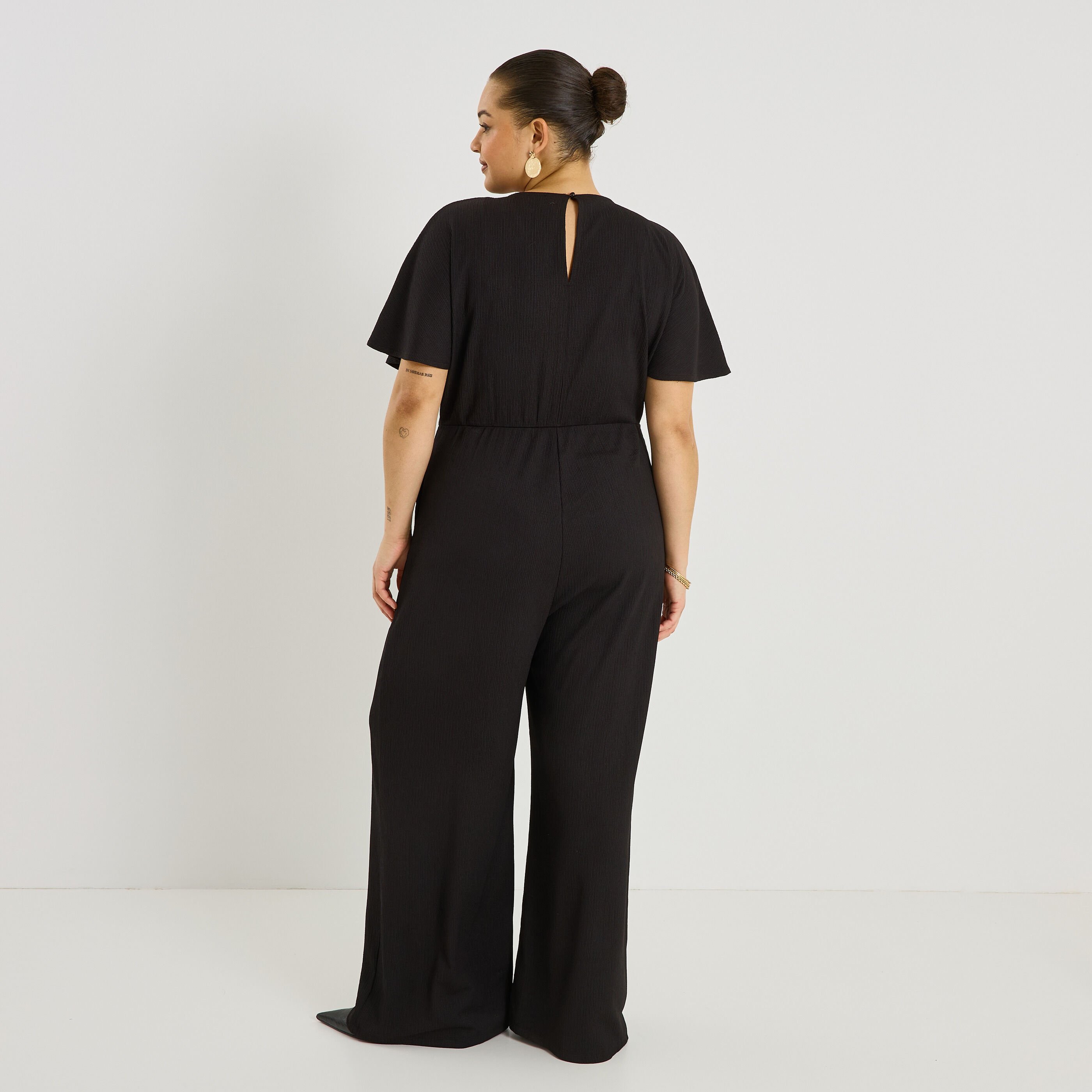 Combinaison longue en maille femme