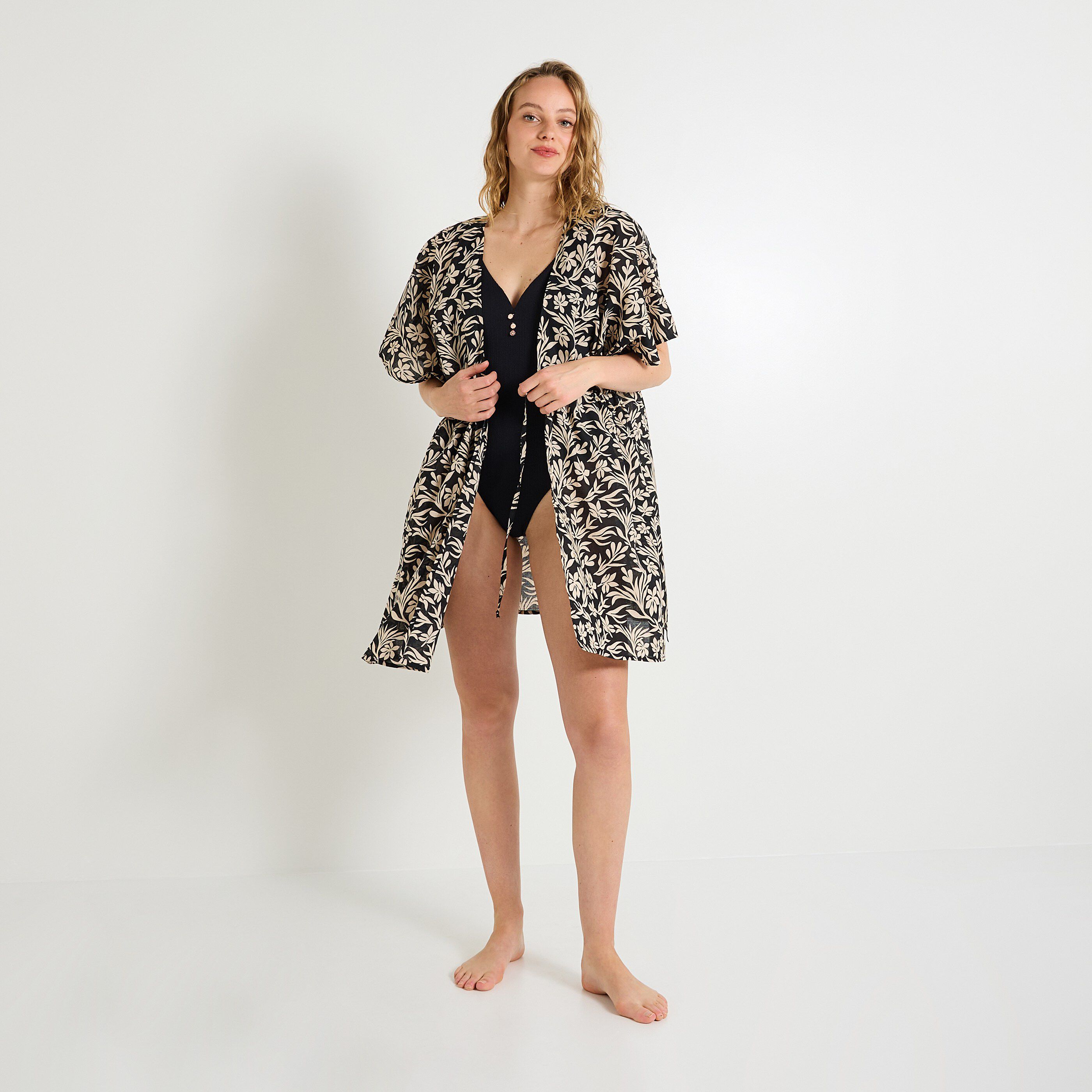 Par&eacute;o imprim&eacute; bicolore femme