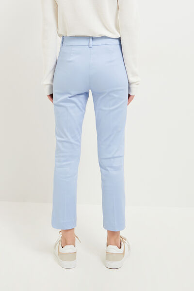 Pantalon cigarette raccourci femme