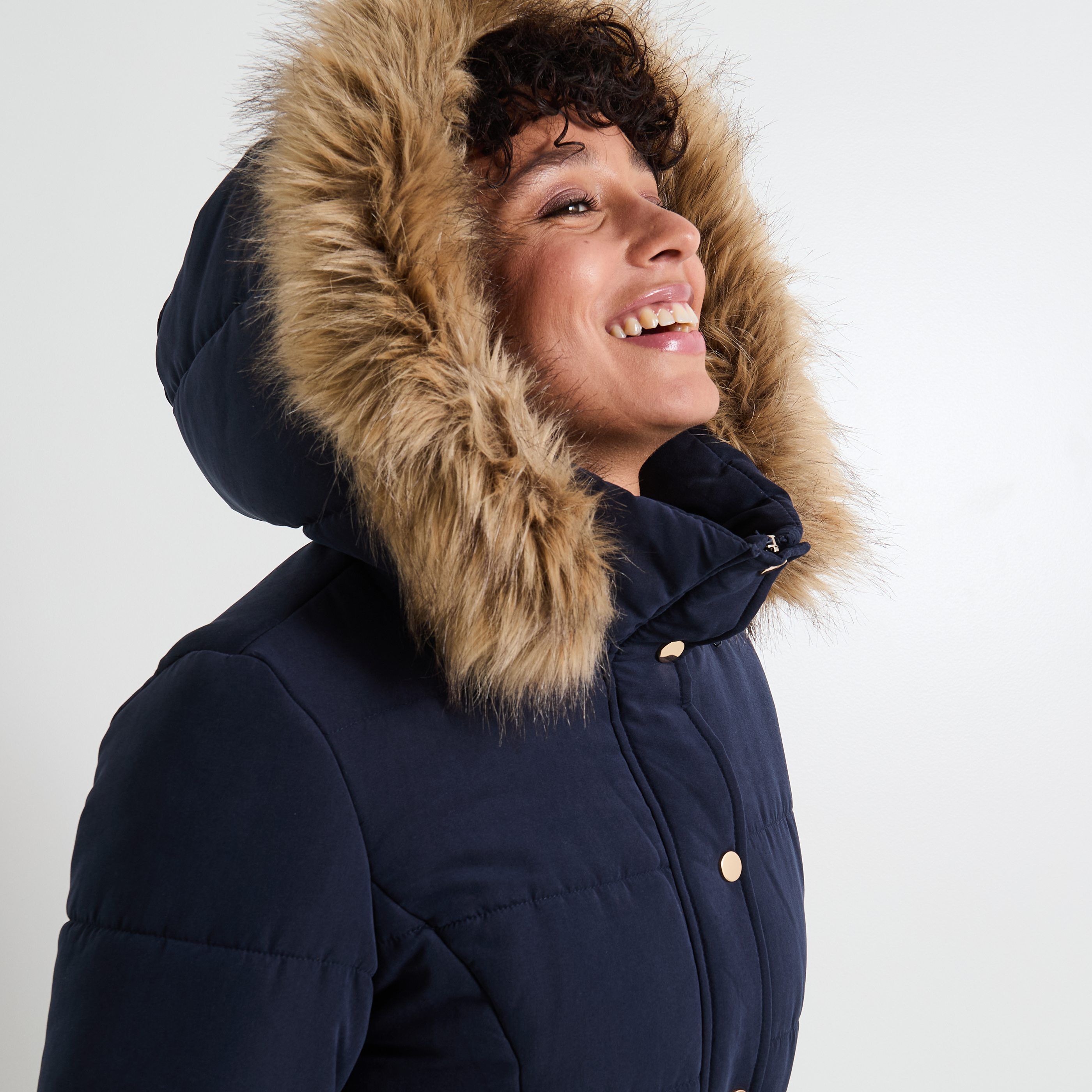 Manteau matelass&eacute; femme